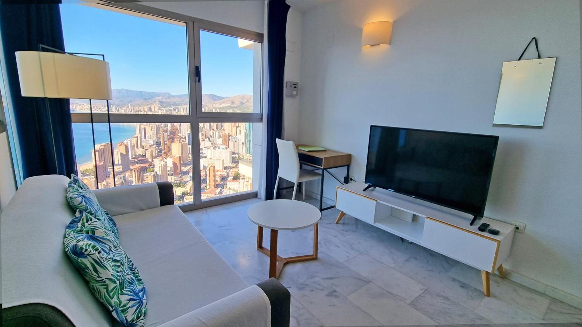 Highrise Apartment With Private Terrace & Sea Views - 34Th Floor Benidorm Exterior foto