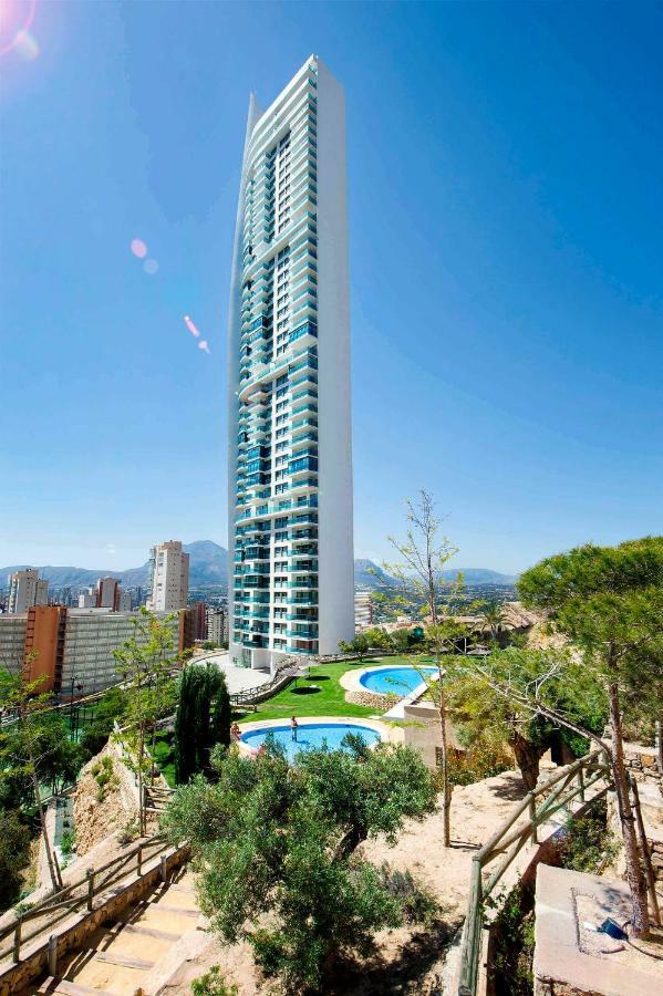 Highrise Apartment With Private Terrace & Sea Views - 34Th Floor Benidorm Exterior foto