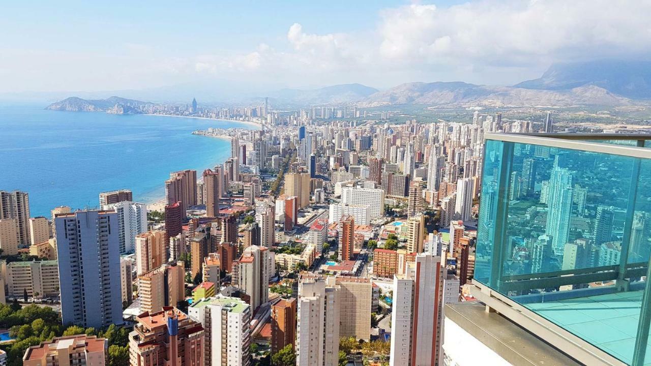 Highrise Apartment With Private Terrace & Sea Views - 34Th Floor Benidorm Exterior foto