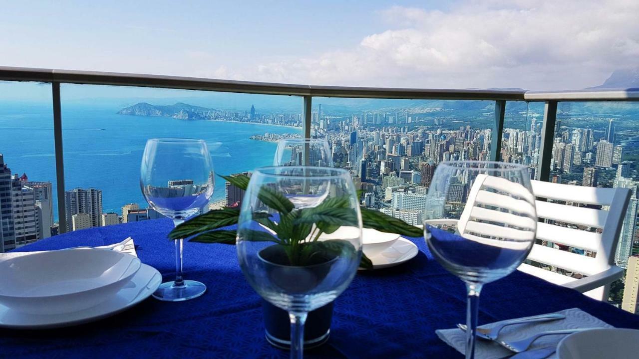 Highrise Apartment With Private Terrace & Sea Views - 34Th Floor Benidorm Exterior foto