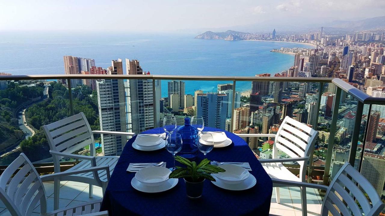 Highrise Apartment With Private Terrace & Sea Views - 34Th Floor Benidorm Exterior foto