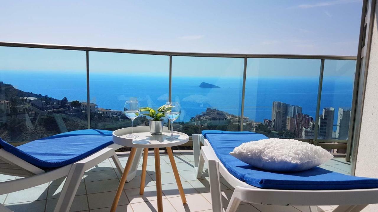 Highrise Apartment With Private Terrace & Sea Views - 34Th Floor Benidorm Exterior foto